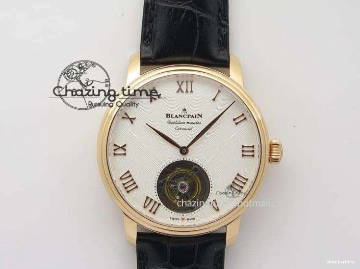 0416 FreshLook Villeret 6654 SS Complicated Function OMF 1:1 Best Edition White Dial On Brown Leather Strap A 8119